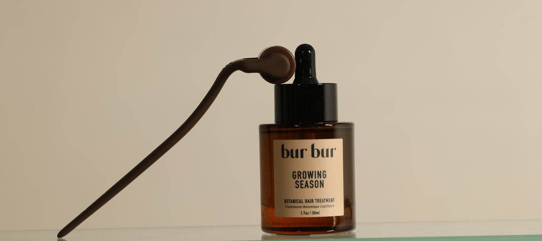 best derma roller and hair oil