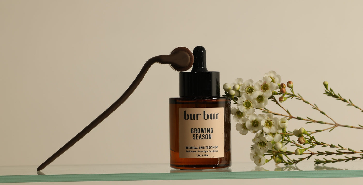 The Perfect Pair: Why a Derma Roller and Hair Oil Are a Game-Changing Combo