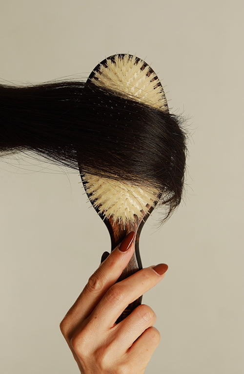 top boar bristle hair brush