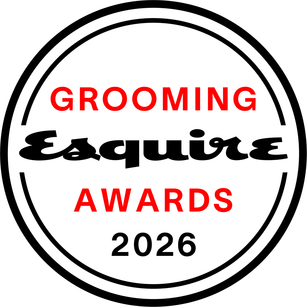Good Housekeeping Beauty Awards 2026 winner badge on a blue background