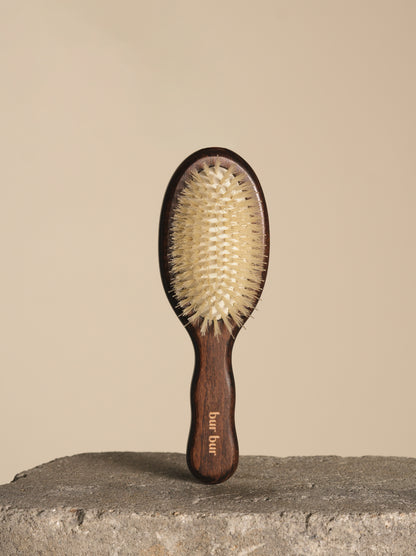 THE MERMAID MINI BRUSH - ESSENTIAL BOAR BRISTLE BRUSH